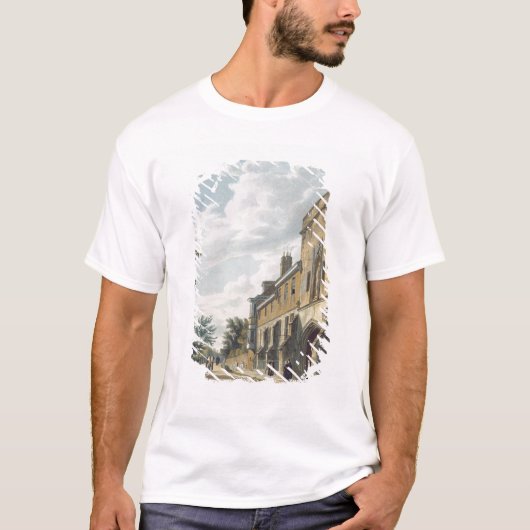 Winchester College Entrance with the Warden's Hous T-shirt (Voorkant)