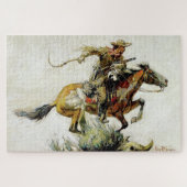 "Winchester Horse and Rider" door Philip R Goodwin Legpuzzel (Horizontaal)