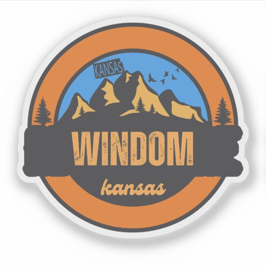 Winchester, Kansas Sticker (Voorkant)