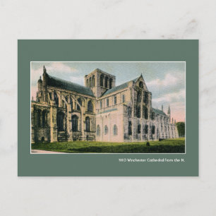 Winchester-kathedraal uit het noorden Briefkaart