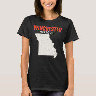Winchester Missouri USA State America Travel Misso T-shirt