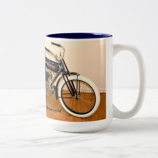 Winchester Motorcycle 1910 Tweekleurige Koffiemok