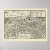 Winchester, VA Panorama Map - 1926 Poster (Voorkant)