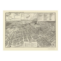 Winchester, VA Panorama Map - 1926