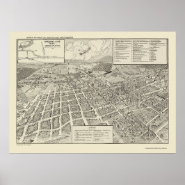 Winchester, VA Panorama Map - 1926 Poster