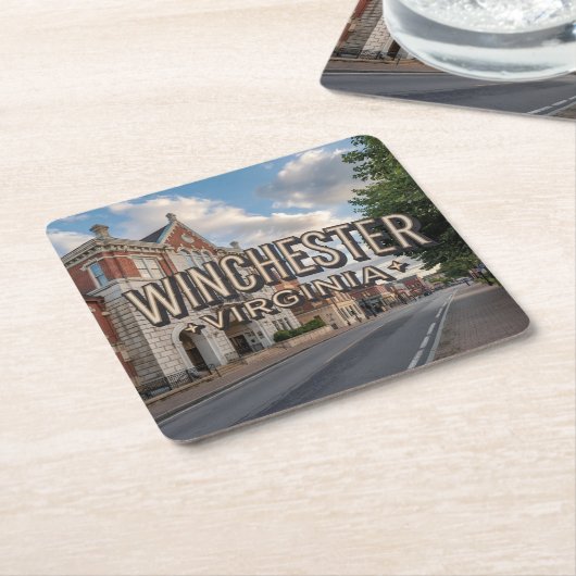 Winchester Virginia Onderzetter Set (Schuin)