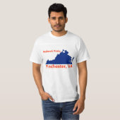 Winchester, Virginia redneck pride t shirt (Voorkant volledig)