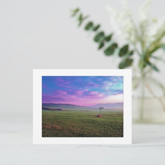 " Winchester Windmolen " Briefkaart (Staand voorkant)