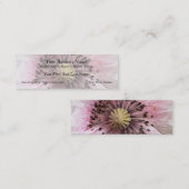 Wind Blown Poppy Mini Visitekaartje (Voorkant / Achterkant)