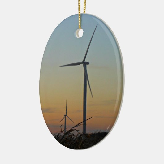 Wind Boerderij 2012 Keramisch Ornament (Links)