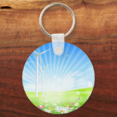 Wind Boerderij Sleutelhanger (Voorkant)