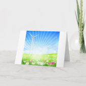 Wind Boerderij Wenskaarten Kaart (Voorkant)