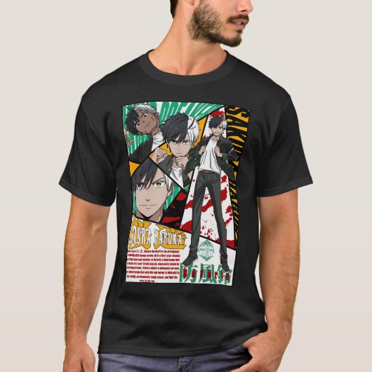 Wind Breaker - Haruka Sakura T-shirt (Voorkant)