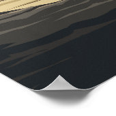 Wind Cave National Park Illustratie Reis Kunst Poster (Hoek)