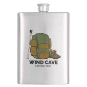 Wind Cave National Park Rugzak Flacon (Voorkant)
