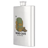 Wind Cave National Park Rugzak Flacon (Links)