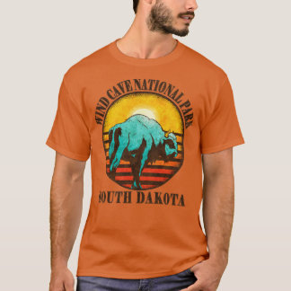 Wind Cave National Park Zuid-Dakota Wandelen Backp T-shirt