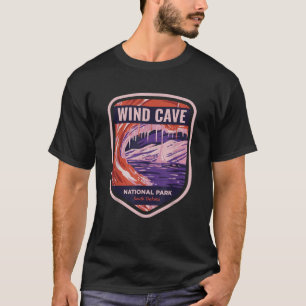 Wind Cave South Dakota US National Park  Gi T-shirt