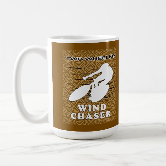 wind chaser koffiemok (Links)