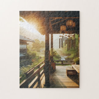 Wind Chimes on the Porch – Japanese Summer Puzzle Legpuzzel