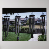 Wind Chimes op Solvang California Poster (Voorkant)