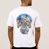 Wind Dromer Skipper en Bemanning T-shirt (Achterkant)