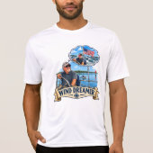 Wind Dromer Skipper en Bemanning T-shirt (Voorkant)