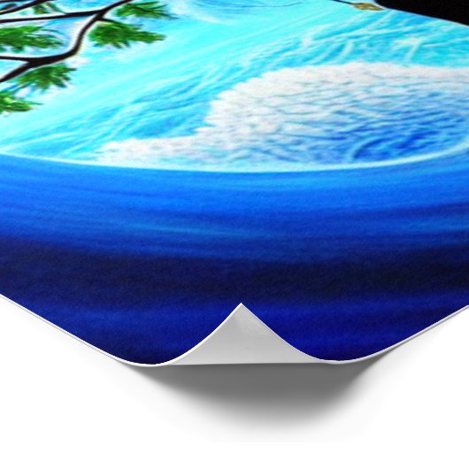 Wind en de Waves Tree of Life Poster (Hoek)