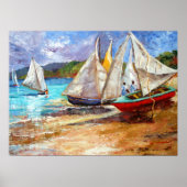 Wind en gebed poster (Voorkant)