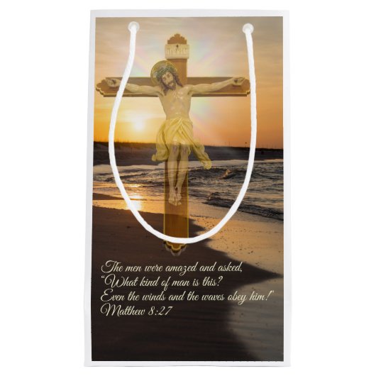 Wind en golven Obey Him Klein Cadeauzakje (Voorkant)