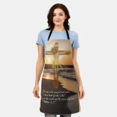 Wind en golven Obey Him Schort (Gedragen)