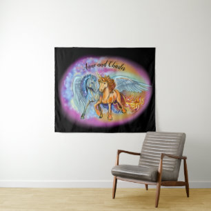 Wind en vlam, Pegasus en Unicorn Wandkleed