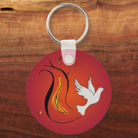 Wind en vuur sleutelhanger (Voorkant)