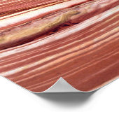 Wind en water, uitgeslikt als Navajo-zandsteen in Poster (Hoek)