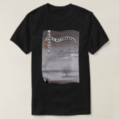 Wind en wuthering Klassieke T-shirt (Design voorkant)