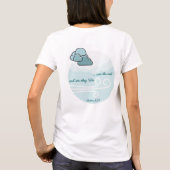 Wind en zee t-shirt (Achterkant)