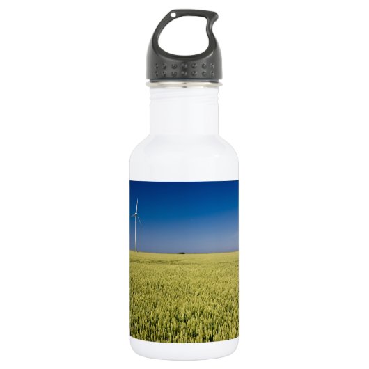 Wind Energy Waterfles (Voorkant)