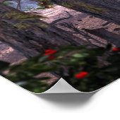 Wind in de Druk van de Pijnen Poster (Hoek)