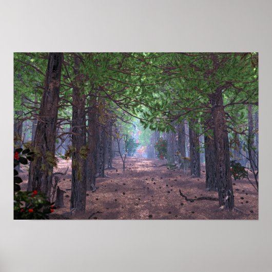 Wind in de Druk van de Pijnen Poster (Voorkant)