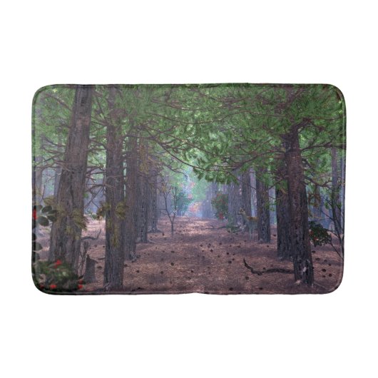 Wind in de Pines Bathmat Badmat (Voorkant)