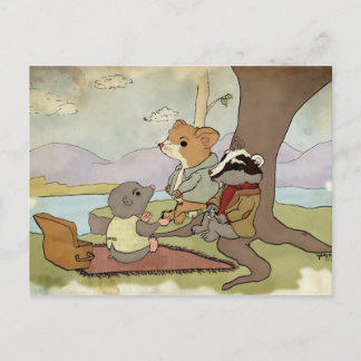 Wind in de Wilgen Briefkaart