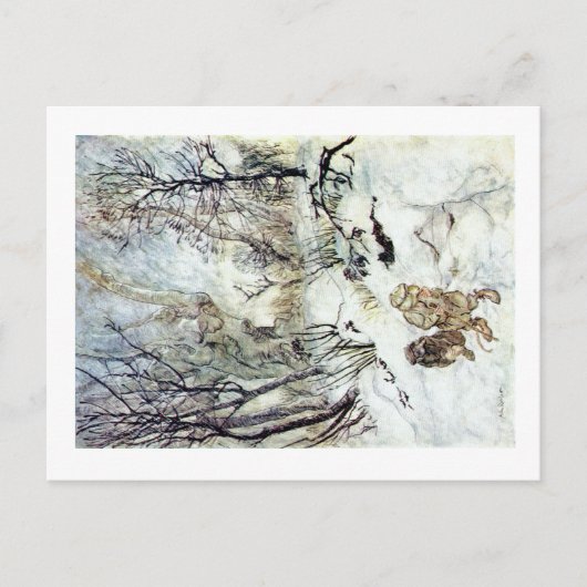 Wind in de Wilgen Briefkaart (Voorkant)