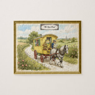 Wind in de Wilgen Op de Open Weg Legpuzzel