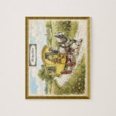 Wind in de Wilgen Op de Open Weg Legpuzzel (Verticaal)