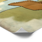 Wind in de Wilgen Poster (Hoek)