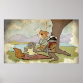 Wind in de Wilgen Poster (Voorkant)