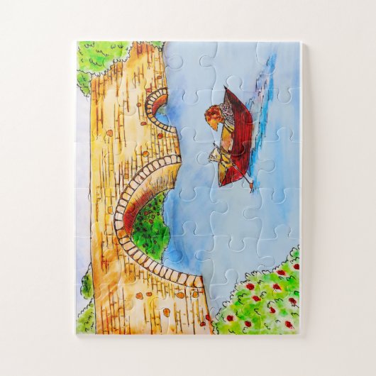Wind in de Wilgen Rat en Mole Puzzel (Verticaal)