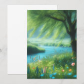 Wind in de Willow Kaart (Voorkant / Achterkant)