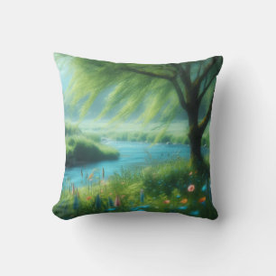 Wind in de Willow Kussen