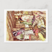 Wind in het briefkaart Willows (Voorkant)